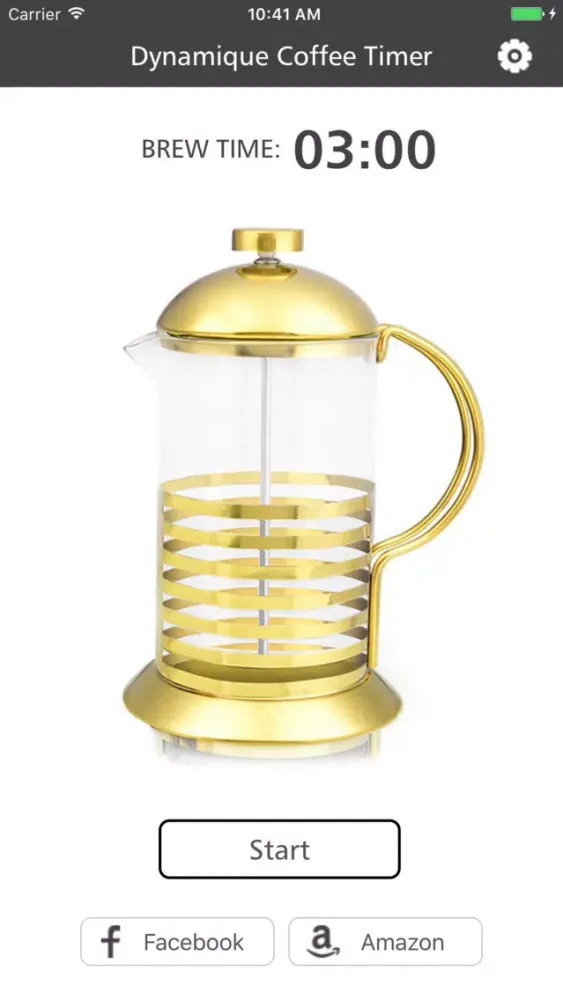 Zrzuty ekranu Dynamique Coffee Timer