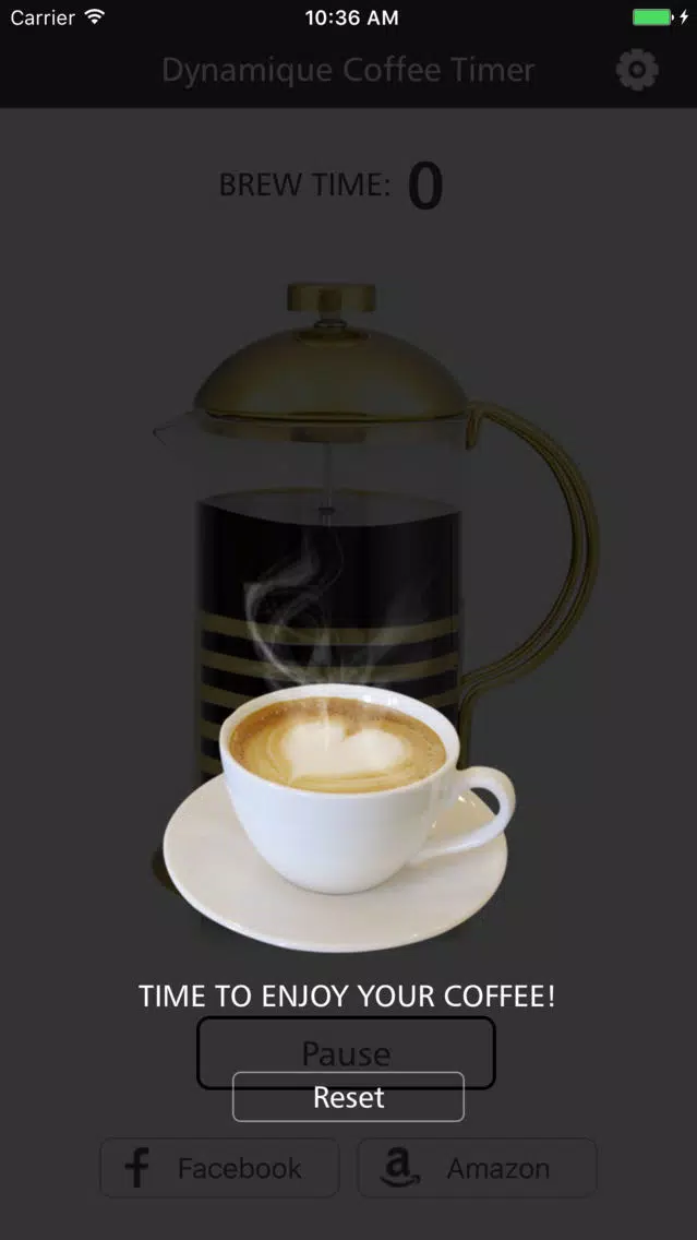 Captures d'écran de Dynamique Coffee Timer