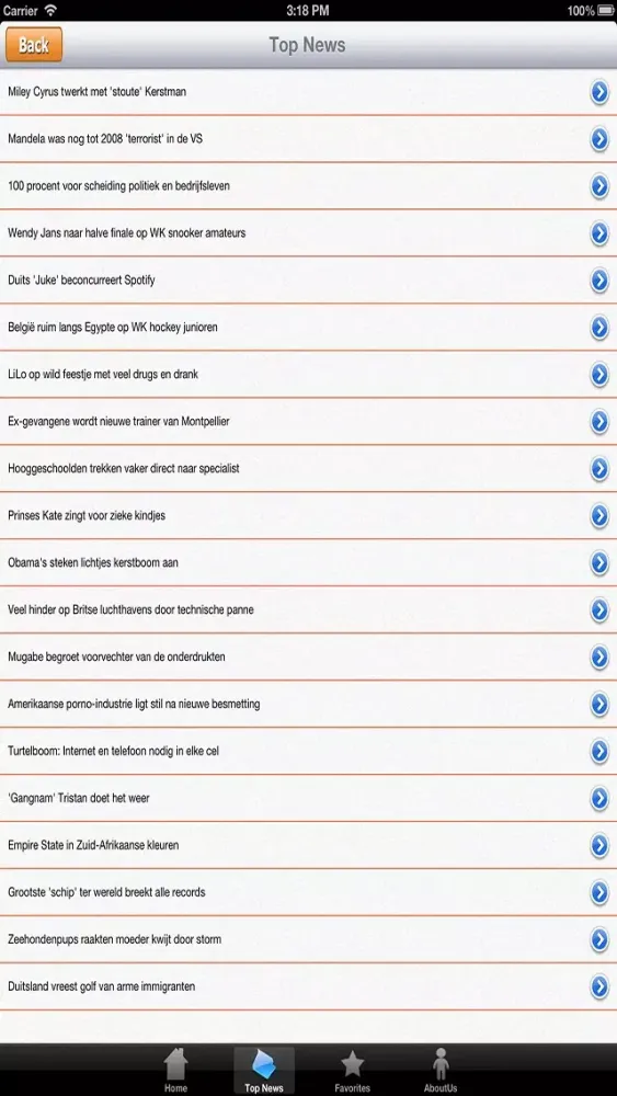 Belgium News Screenshots