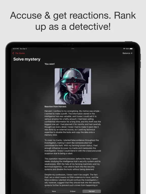 The Andromeda Mysteries iPad  Screenshots