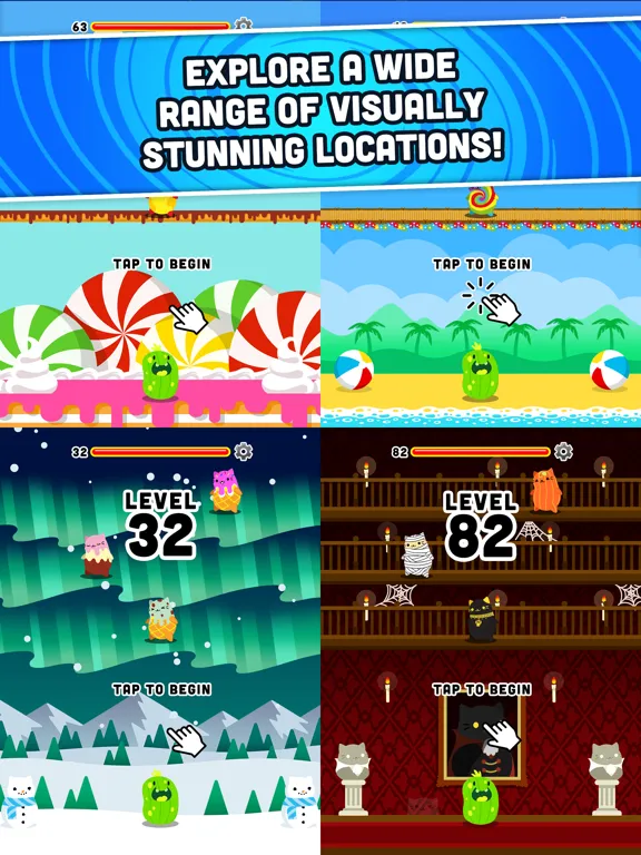 Cats vs Pickles iPad  Screenshots