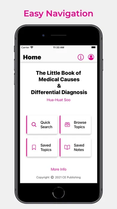 Capturas de pantalla de LB Medical Causes & DDx