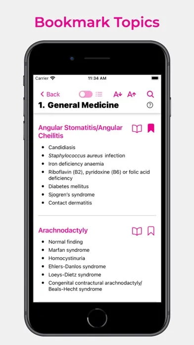 Capturas de pantalla de LB Medical Causes & DDx