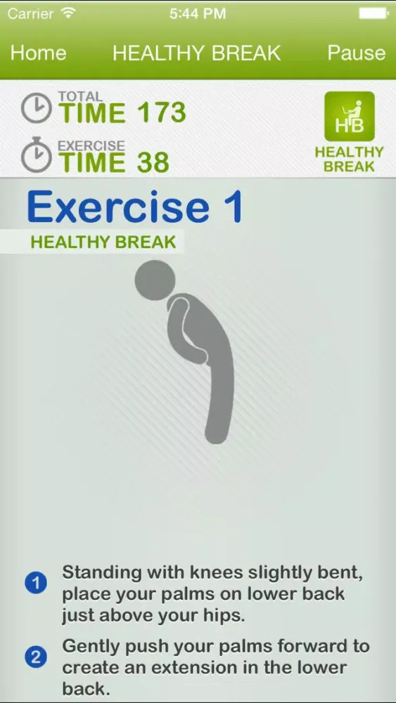 Healthy Break স্ক্রিনশট