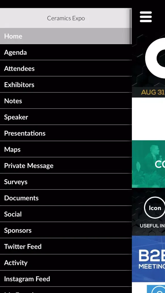 Ceramics Expo 2021 Event App Ekran Görüntüleri