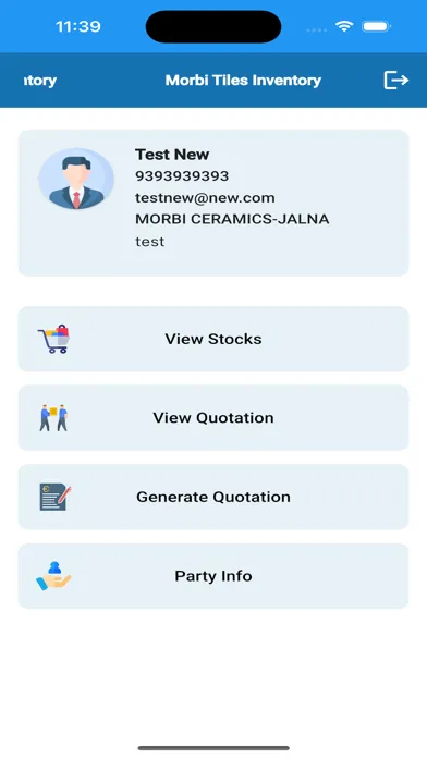 MORBI CERAMICS QUOTATION Screenshots