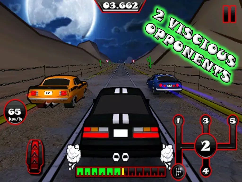 Ảnh chụp màn hình của Street Drag 3D Free iPad 