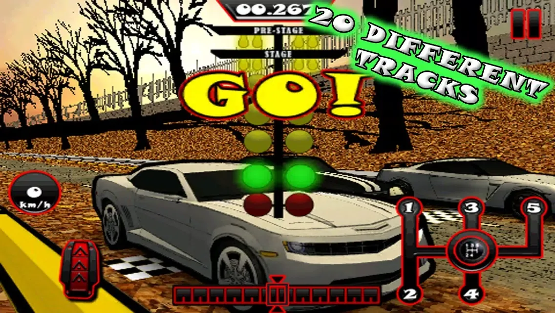Ảnh chụp màn hình của Street Drag 3D Free
