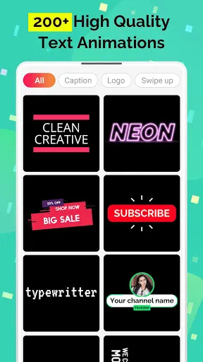 Hype Text - Animated Text & In Screenshots