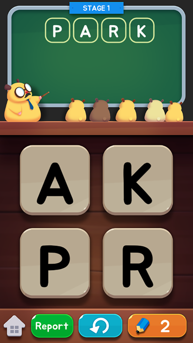 Tangkapan skrin Word School - Search Training