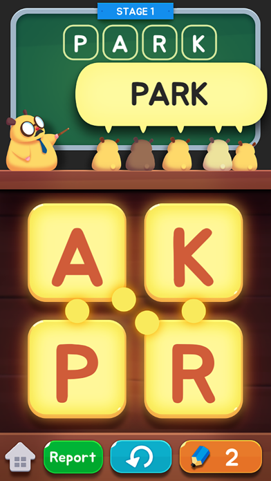 Tangkapan skrin Word School - Search Training