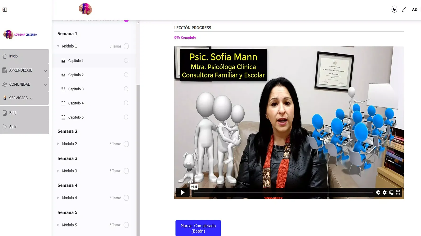 Academia Cerebrito Screenshots