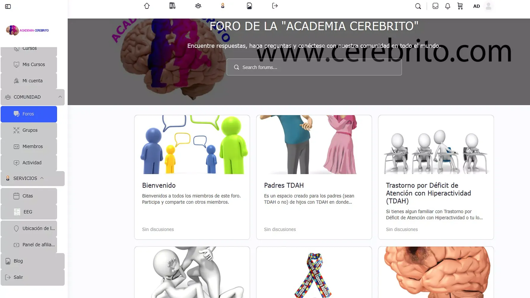 Academia Cerebrito Screenshots