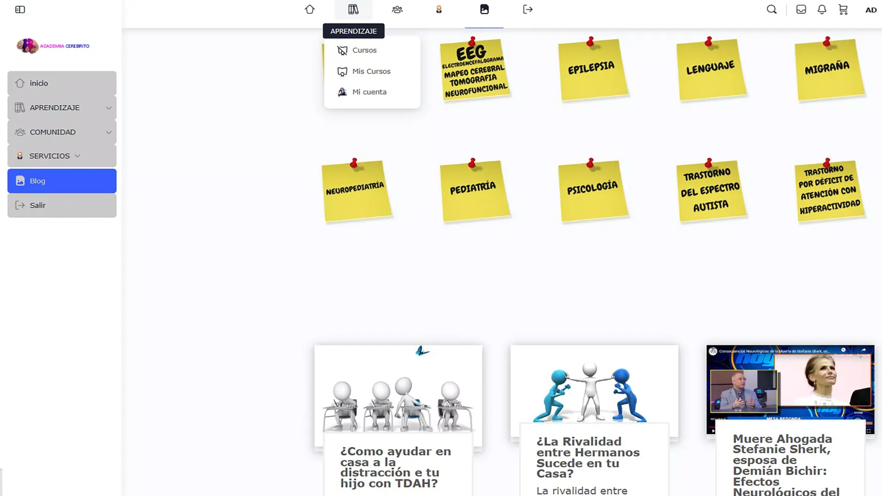 Academia Cerebrito Screenshots