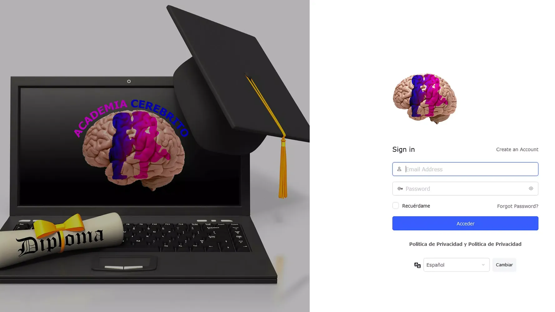 Academia Cerebrito Screenshots