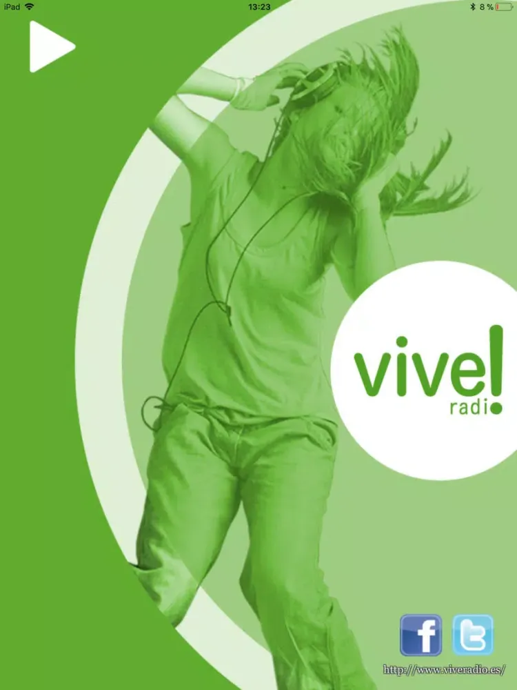 Zrzuty ekranu Vive!Radio iPad 
