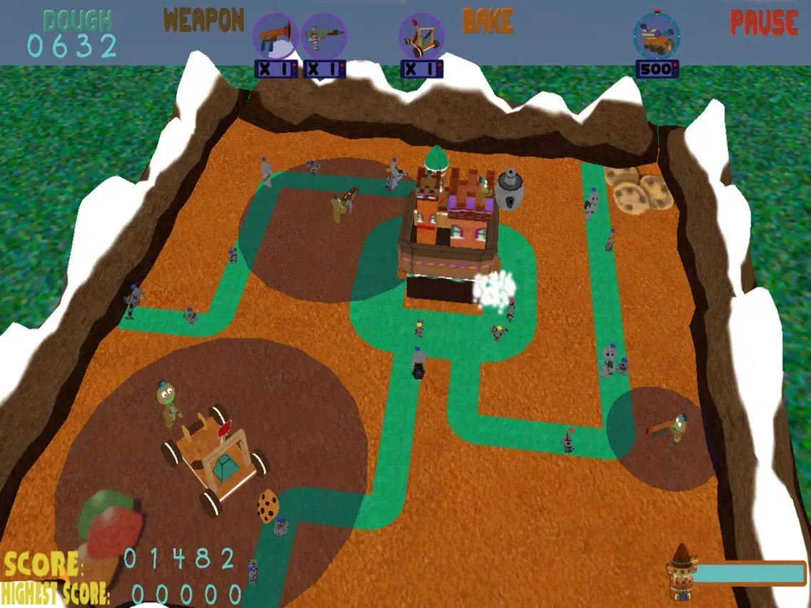 Скриншоты Cookie Defense iPad 