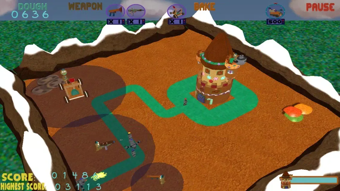 Скриншоты Cookie Defense