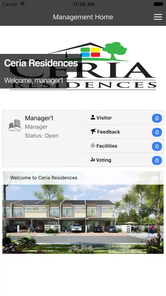 Captures d'écran de Ceria Residence for Management