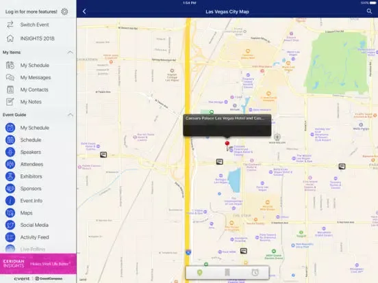 Ảnh chụp màn hình của i2GO: INSIGHTS 2018 iPad 