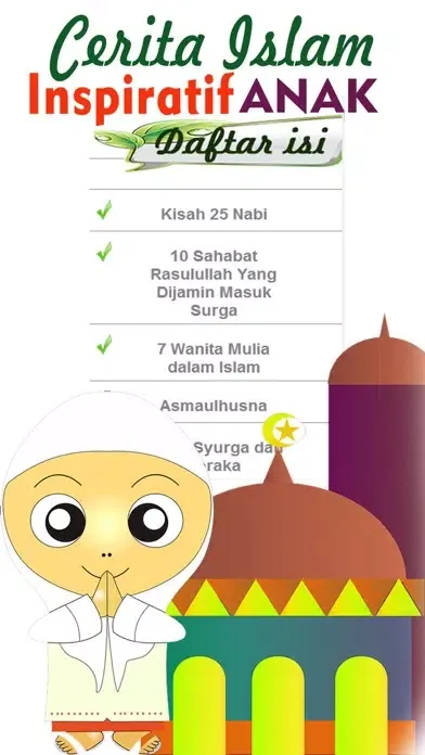 Cerita & Kisah Islami untuk Anak Muslim Screenshots