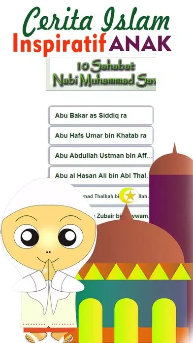 Cerita & Kisah Islami untuk Anak Muslim Screenshots
