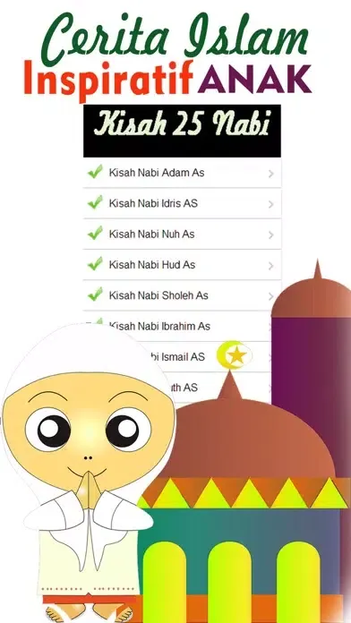 Cerita & Kisah Islami untuk Anak Muslim Screenshots