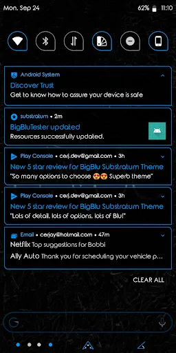 BigBlu Substratum Theme Screenshots