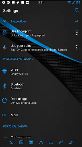 BigBlu Substratum Theme Screenshots