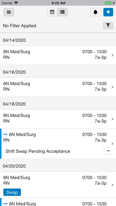 Cerner Staff Manager应用截图