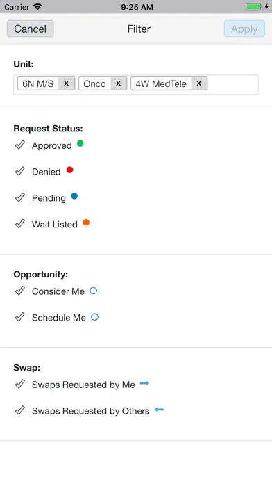 Cerner Staff Manager应用截图