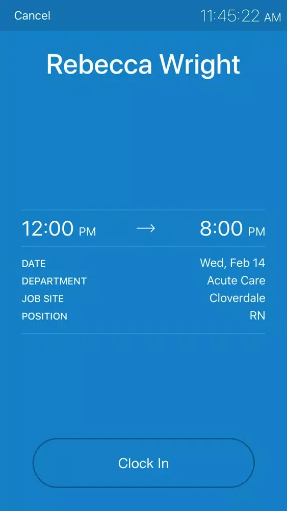 Zrzuty ekranu GoSchedule: Admin