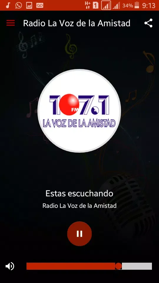 Zrzuty ekranu Radio La Voz de la Amistad