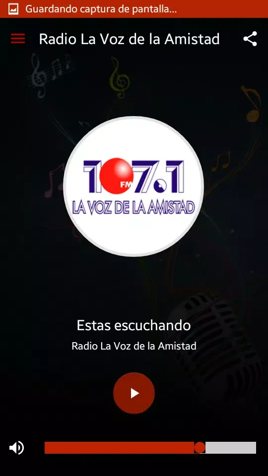 Zrzuty ekranu Radio La Voz de la Amistad