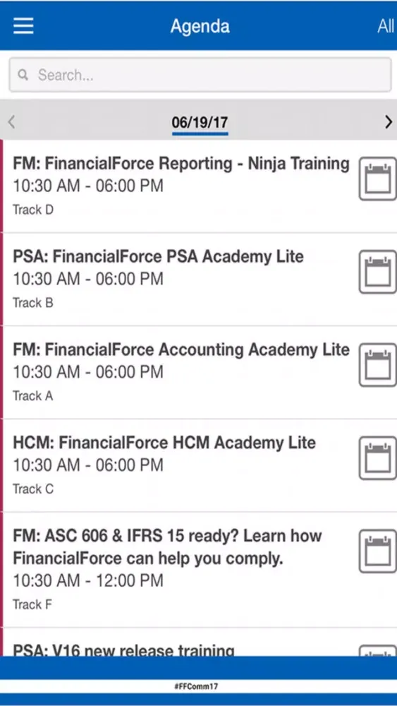 FinancialForce Community Live 2017 Ekran Görüntüleri