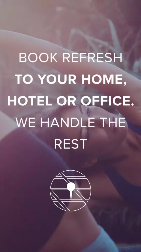 Capturas de pantalla de Refresh: In Home and Corporate Massage & Wellness Services