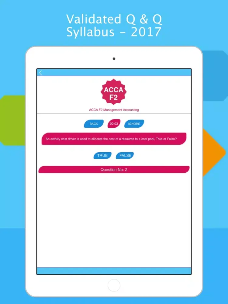 Скриншоты ACCA F2: Management Accounting iPad 