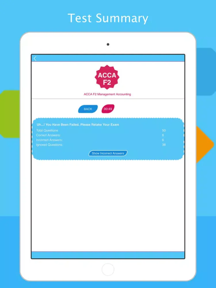 Скриншоты ACCA F2: Management Accounting iPad 