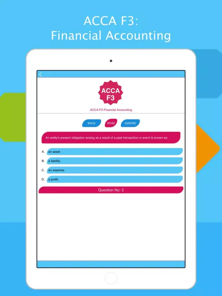 Скриншоты ACCA F3: Financial Accounting iPad 