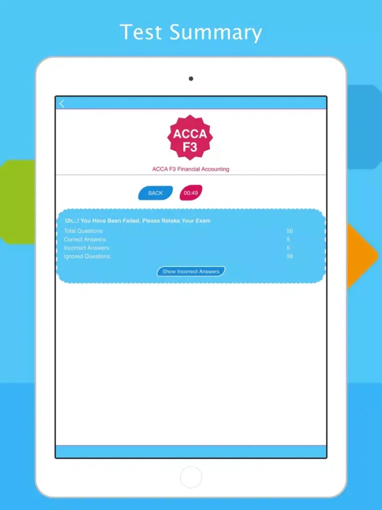 Скриншоты ACCA F3: Financial Accounting iPad 