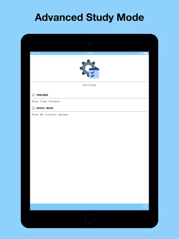 Tangkapan layar AFOQT Test Prep iPad 