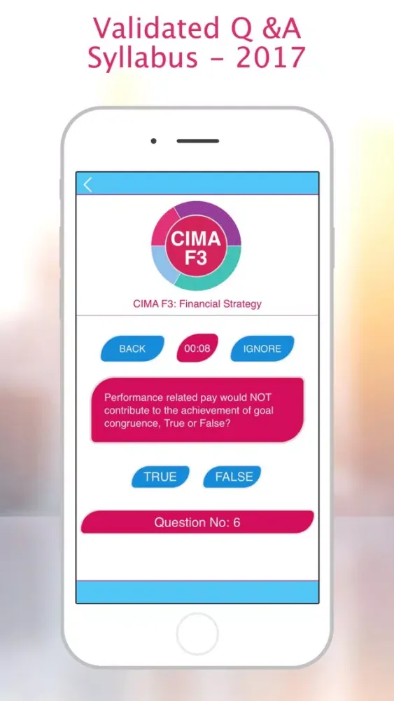 Capturas de tela do CIMA F3: Financial Strategy.