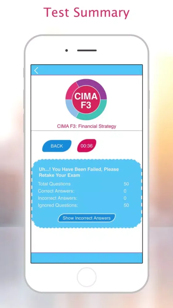 Capturas de tela do CIMA F3: Financial Strategy.