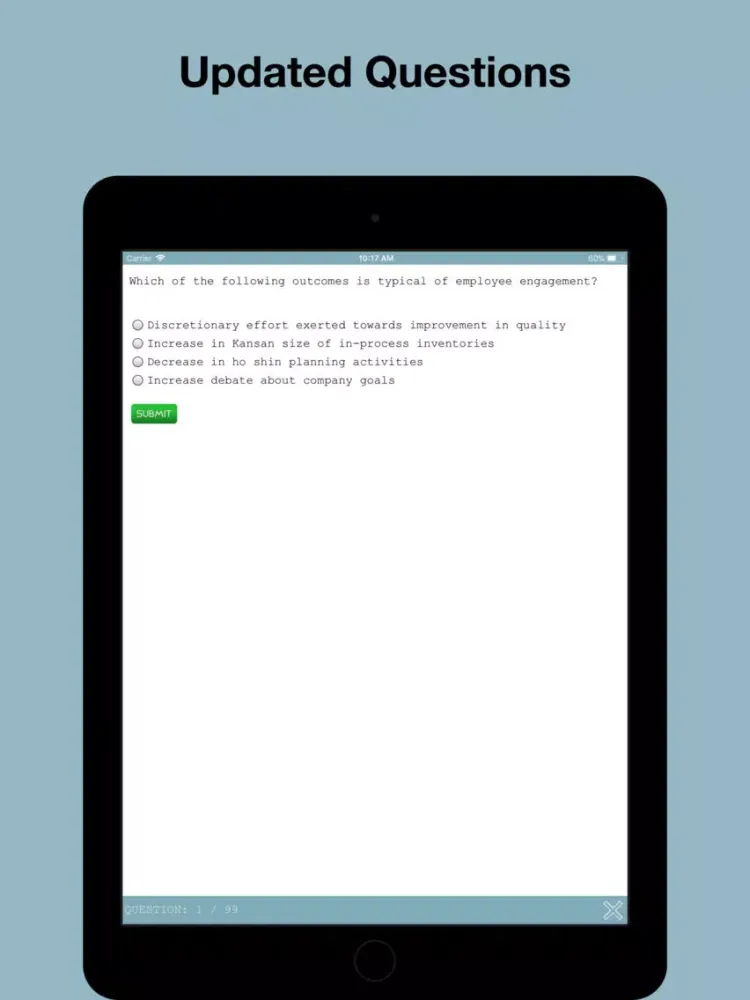 CPIM-ECO Test Prep iPad  Ekran Görüntüleri