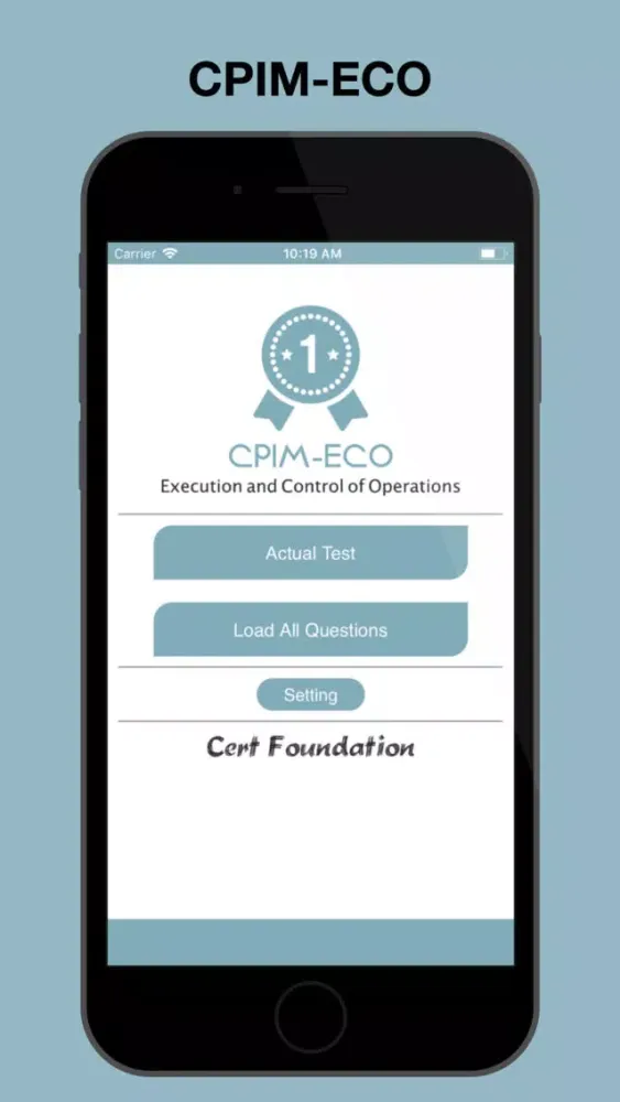CPIM-ECO Test Prep Ekran Görüntüleri