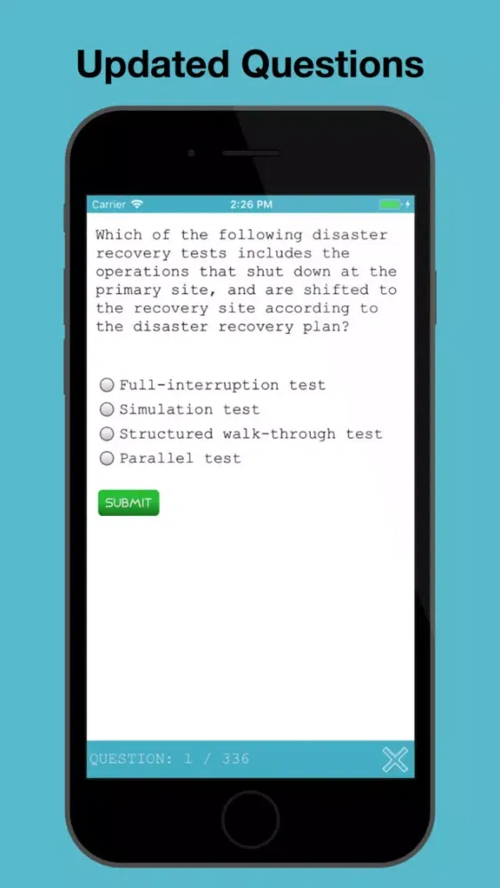 Tangkapan layar ICS2: CSSLP Test Prep