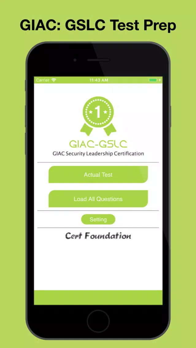 Ảnh chụp màn hình của GIAC: GSLC Test Prep