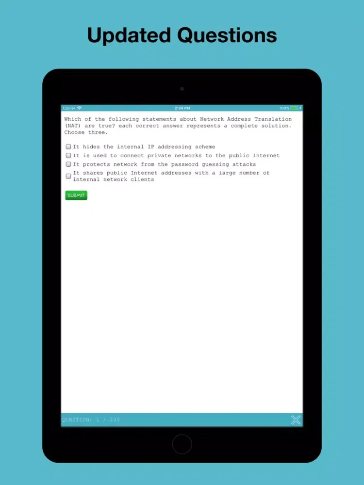 Zrzuty ekranu ISC2: CISSP-ISSAP Test Prep iPad 