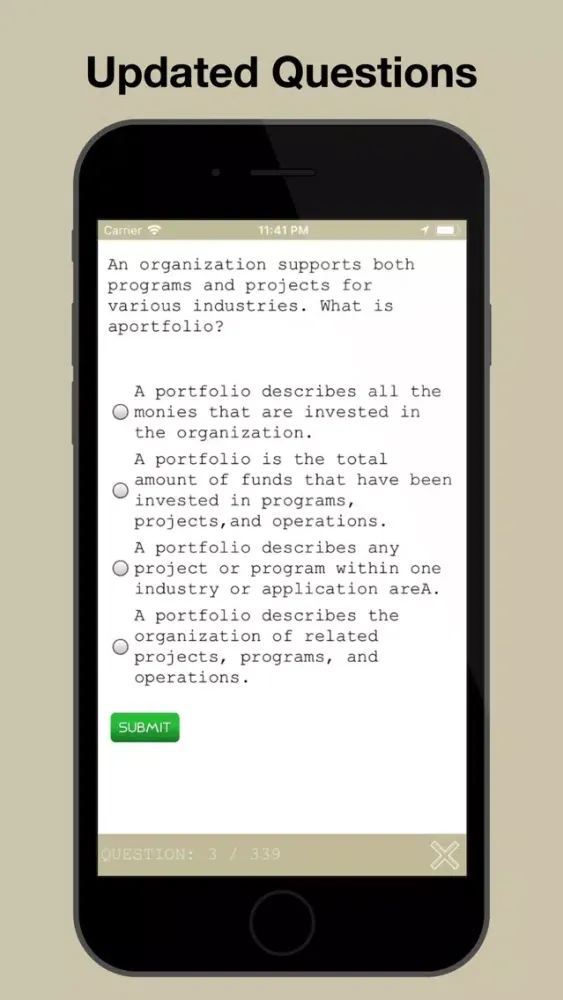 Скриншоты PMI-PgMP Test Prep