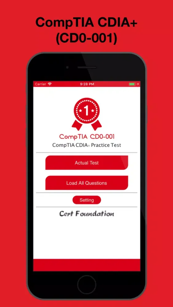 Скриншоты CompTIA CDIA+ (CD0-001) Prep
